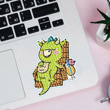 Load image into Gallery viewer, 2pcs Diamond Painting Sticker Kit 5D DIY Animal Diamond Art Gem Sticker (BT201)
