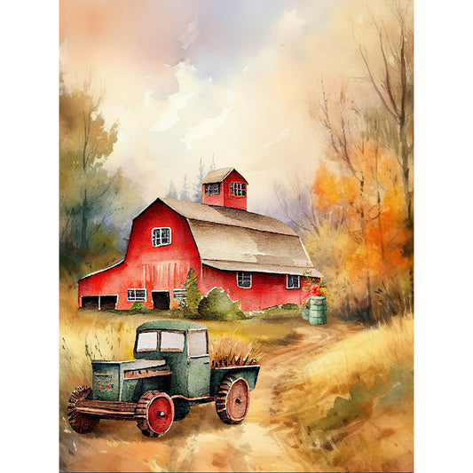 Diamond Painting - Full Round - farm (30*40CM)