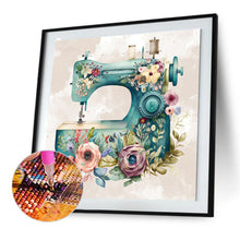 Load image into Gallery viewer, Diamond Painting - Full Round - sewing machine (30*30CM)
