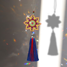 Load image into Gallery viewer, DIY Diamond Painting Pendant Hanging Ornaments 5D Mandala Keychain (GJ049)
