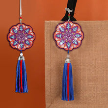 Load image into Gallery viewer, DIY Diamond Painting Pendant Hanging Ornaments 5D Mandala Keychain (GJ050)
