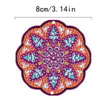 Load image into Gallery viewer, DIY Diamond Painting Pendant Hanging Ornaments 5D Mandala Keychain (GJ050)
