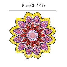 Load image into Gallery viewer, DIY Diamond Painting Pendant Hanging Ornaments 5D Mandala Keychain (GJ053)
