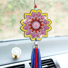 Load image into Gallery viewer, DIY Diamond Painting Pendant Hanging Ornaments 5D Mandala Keychain (GJ053)
