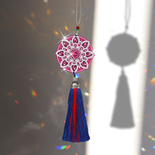 Load image into Gallery viewer, DIY Diamond Painting Pendant Hanging Ornaments 5D Mandala Keychain (GJ054)
