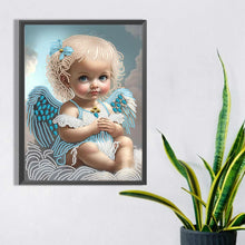 Load image into Gallery viewer, Diamond Painting - Partial Special Shaped - angel little girl (30*40CM)
