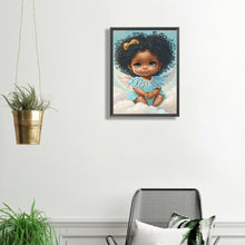 Load image into Gallery viewer, Diamond Painting - Partial Special Shaped - angel little girl (30*40CM)
