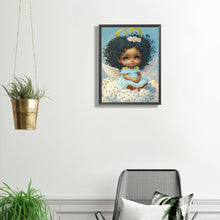 Load image into Gallery viewer, Diamond Painting - Partial Special Shaped - angel little girl (30*40CM)
