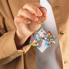 Load image into Gallery viewer, DIY Diamond Art Keychains Diamond Mosaic Kit Point Drill Key Ring (GJ042)
