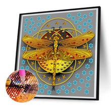 Load image into Gallery viewer, Diamond Painting - Partial Special Shaped - butterfly dragonfly (30*30CM)
