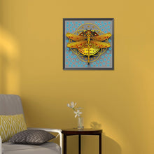 Load image into Gallery viewer, Diamond Painting - Partial Special Shaped - butterfly dragonfly (30*30CM)
