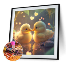 Load image into Gallery viewer, Diamond Painting - Full Round - love duckling (30*30CM)
