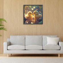 Load image into Gallery viewer, Diamond Painting - Full Round - love duckling (30*30CM)
