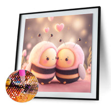Load image into Gallery viewer, Diamond Painting - Full Round - love bee (30*30CM)
