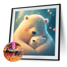Load image into Gallery viewer, Diamond Painting - Full Round - love white bear (30*30CM)
