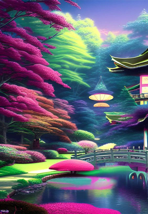 AB Diamond Painting - Full Round - scenery (40*50CM)