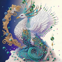 Load image into Gallery viewer, Diamond Painting - Partial Special Shaped - beautiful kong yu (30*30CM)
