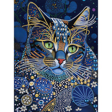 Load image into Gallery viewer, Diamond Painting - Partial Special Shaped - art cat (30*40CM)
