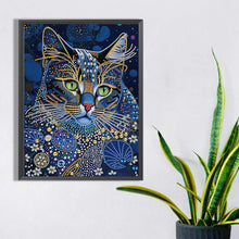 Load image into Gallery viewer, Diamond Painting - Partial Special Shaped - art cat (30*40CM)

