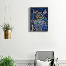 Load image into Gallery viewer, Diamond Painting - Partial Special Shaped - art cat (30*40CM)
