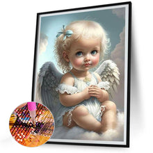 Load image into Gallery viewer, Diamond Painting - Full Round - little angel (30*40CM)
