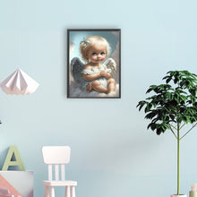 Load image into Gallery viewer, Diamond Painting - Full Round - little angel (30*40CM)
