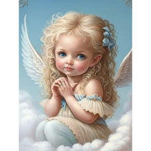 Load image into Gallery viewer, Diamond Painting - Full Round - little angel (30*40CM)
