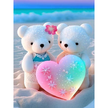 Load image into Gallery viewer, Diamond Painting - Full Round - sea bear (30*40CM)
