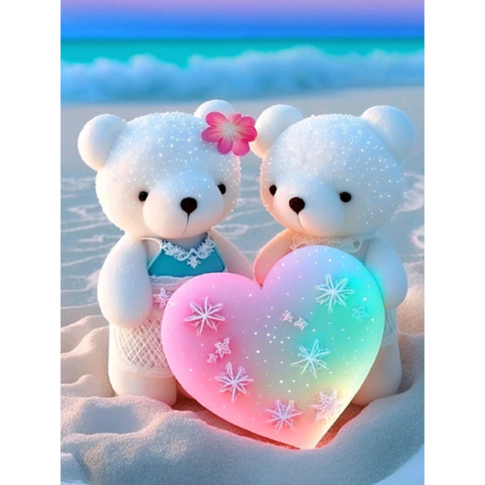 Diamond Painting - Full Round - sea bear (30*40CM)