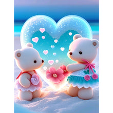 Load image into Gallery viewer, Diamond Painting - Full Round - sea bear (30*40CM)
