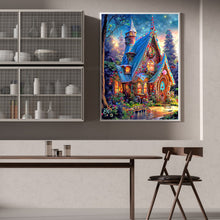 Load image into Gallery viewer, Diamond Painting - Full Round - flower house (30*40CM)
