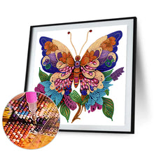 Load image into Gallery viewer, Diamond Painting - Partial Special Shaped - butterfly season (30*30CM)
