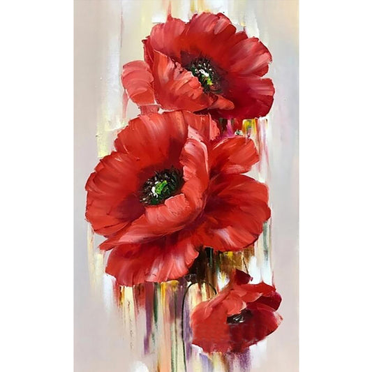 Diamond Painting - Full Round - poppies (40*70CM)