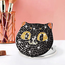 Load image into Gallery viewer, DIY Crystal Diamond Mirror Art Craft Set Cat Paint by Number Kits (009)

