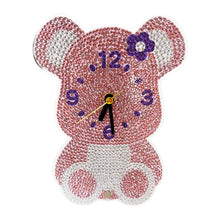 Load image into Gallery viewer, DIY Crystal Diamond Clock Art Craft Set 5D Cartoon Gift Souvenirs (1)
