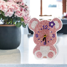 Load image into Gallery viewer, DIY Crystal Diamond Clock Art Craft Set 5D Cartoon Gift Souvenirs (1)
