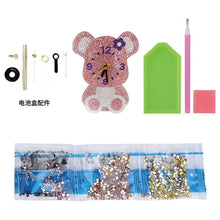 Load image into Gallery viewer, DIY Crystal Diamond Clock Art Craft Set 5D Cartoon Gift Souvenirs (1)
