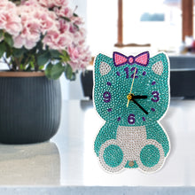 Load image into Gallery viewer, DIY Crystal Diamond Clock Art Craft Set 5D Cartoon Gift Souvenirs (3)
