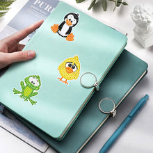 Load image into Gallery viewer, 4pcs Diamond Mosaic Sticker Art Crafts Animal DIY Cartoon Stickers Children Gift
