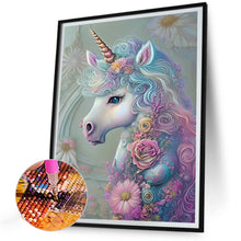 Load image into Gallery viewer, Diamond Painting - Full Round - unicorn (30*40CM)
