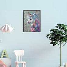 Load image into Gallery viewer, Diamond Painting - Full Round - unicorn (30*40CM)
