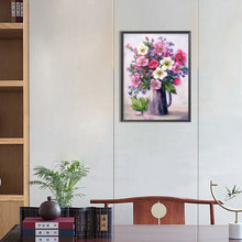 Load image into Gallery viewer, Diamond Painting - Full Round - vase bouquet (30*40CM)
