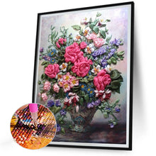 Load image into Gallery viewer, Diamond Painting - Full Round - vase bouquet (30*40CM)
