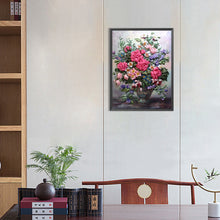 Load image into Gallery viewer, Diamond Painting - Full Round - vase bouquet (30*40CM)
