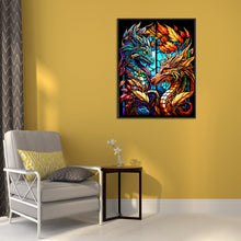 Load image into Gallery viewer, Diamond Painting - Full Round - pterodactyl glass painting (30*40CM)
