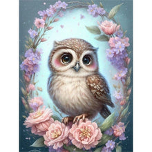 Load image into Gallery viewer, Diamond Painting - Full Round - owl (30*40CM)
