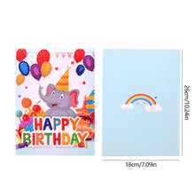 Load image into Gallery viewer, DIY Diamond Art Cards Handmade Birthday 5D Diamond Painting Kits Christmas Cards
