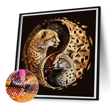 Load image into Gallery viewer, Diamond Painting - Full Round - yin and yang bipolar leopard (30*30CM)
