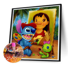 Load image into Gallery viewer, Diamond Painting - Full Round - Lilo &amp; Stitch (30*30CM)
