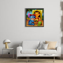Load image into Gallery viewer, Diamond Painting - Full Round - Lilo &amp; Stitch (30*30CM)
